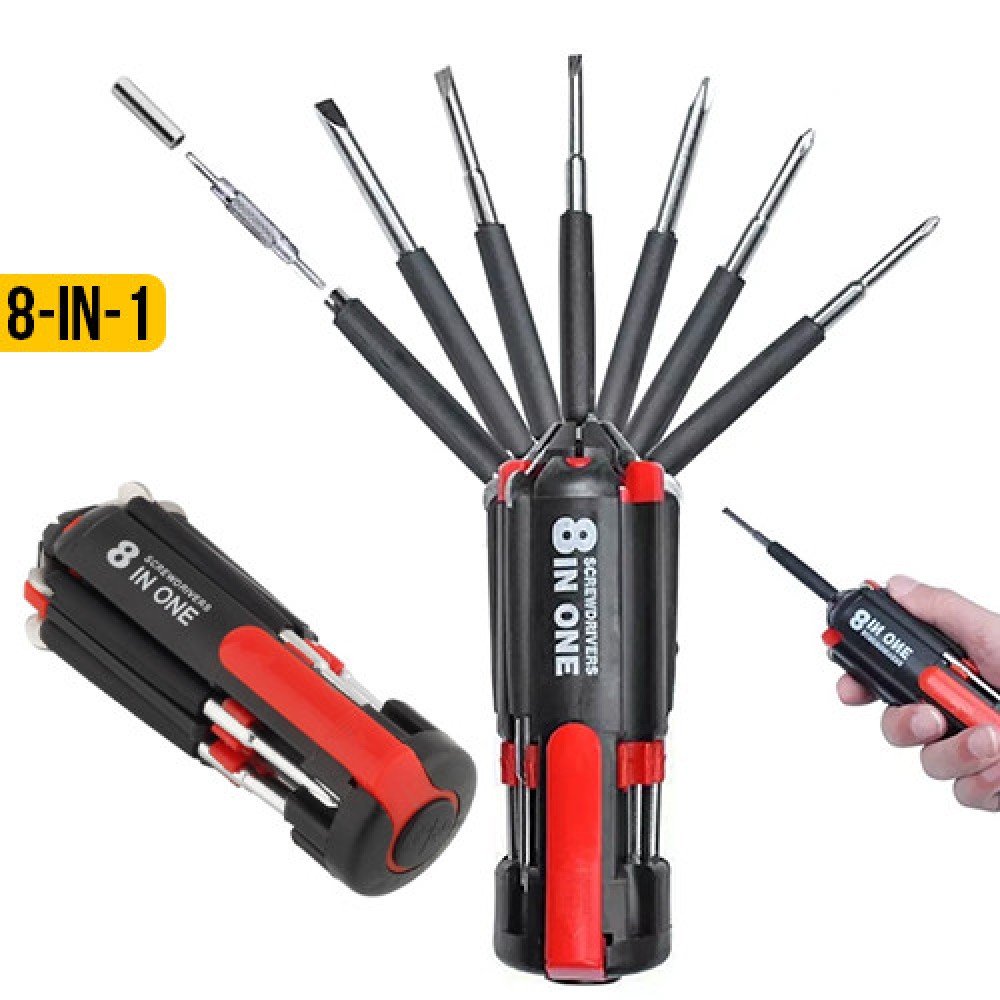 8 in One Screwdrivers ( 8 inches Open long)